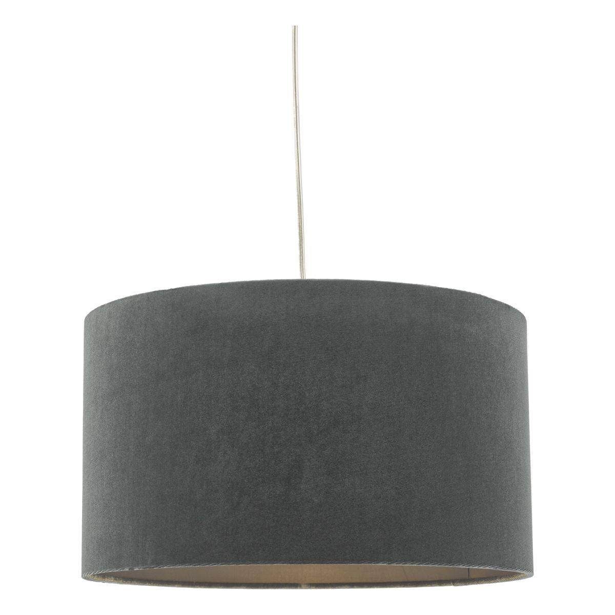 Dar Akavia Easy Fit Pendant Grey - Cusack Lighting