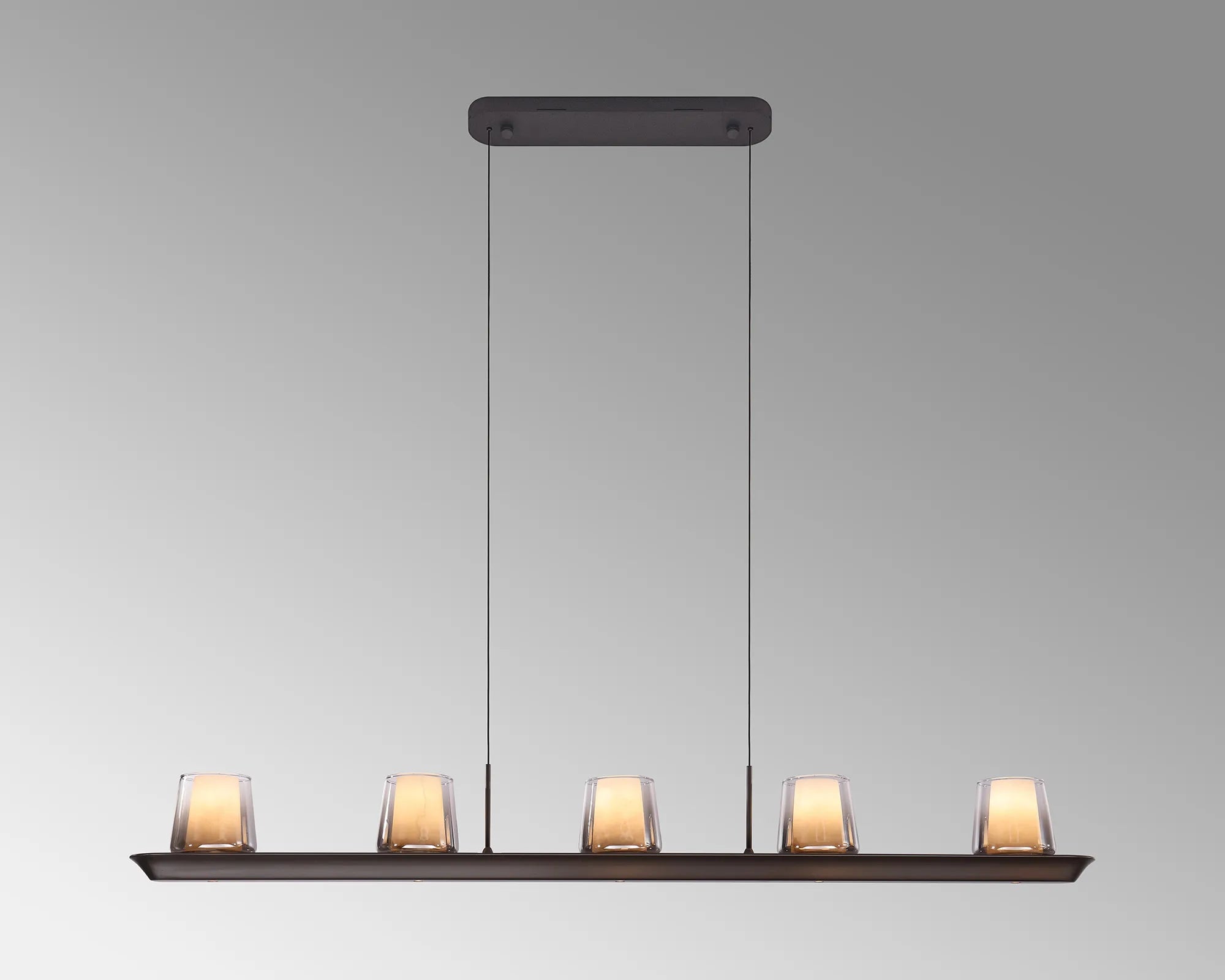 Alabastro 5/6 Light LED Linear Pendant