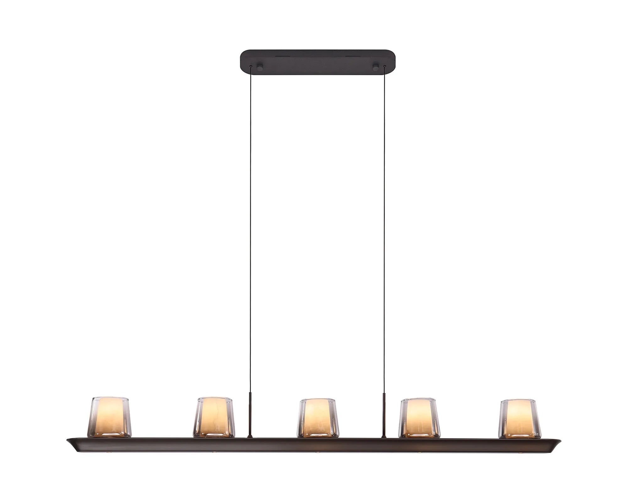 Alabastro 5/6 Light LED Linear Pendant