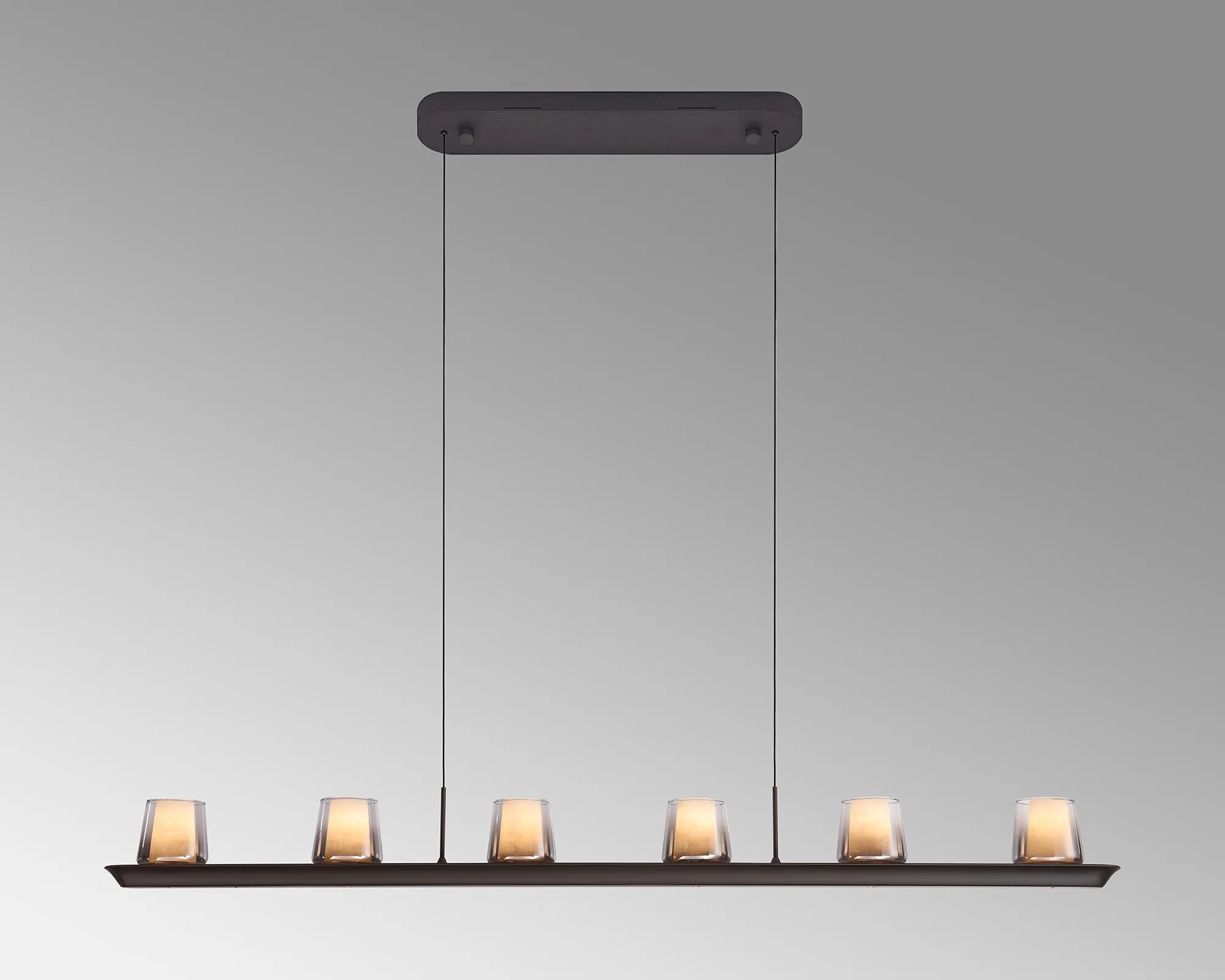 Alabastro 5/6 Light LED Linear Pendant