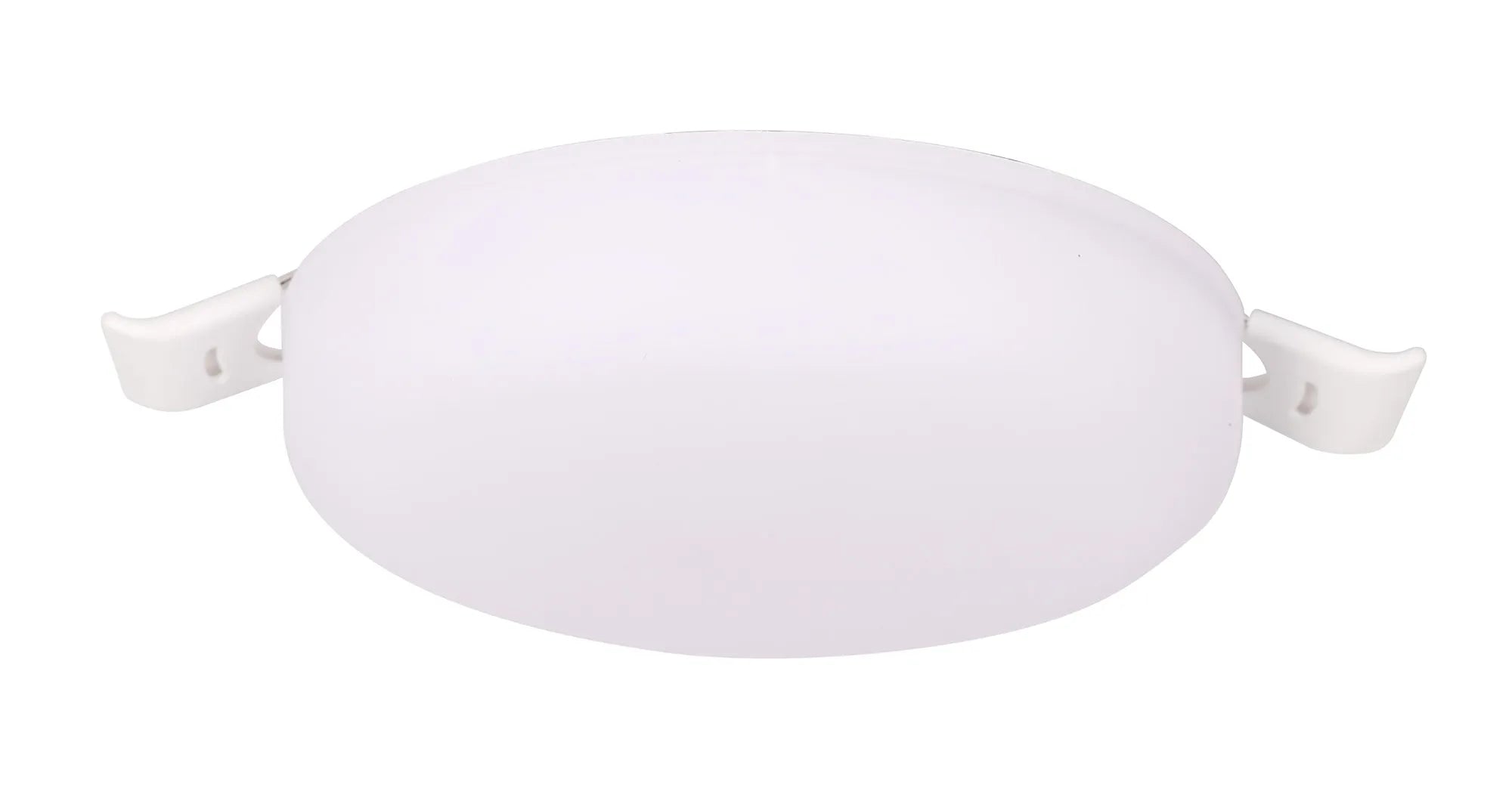 Algarve 85mm Round Downlight, 8W LED, 3000K, 700lm, White, Cut Out 55-60mm, Driver Included, 3yrs Warranty