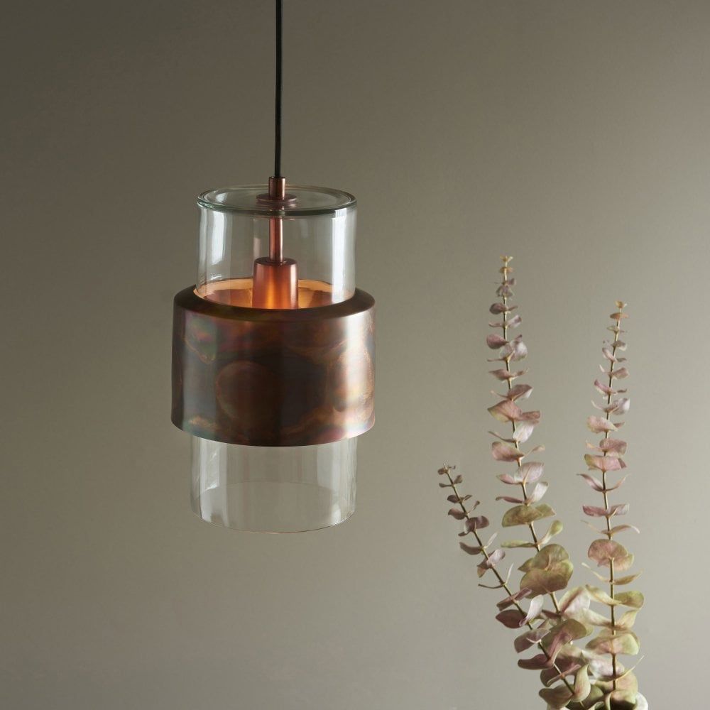 Alimos Pendant Light - Brass/Bronze/Copper - Cusack Lighting