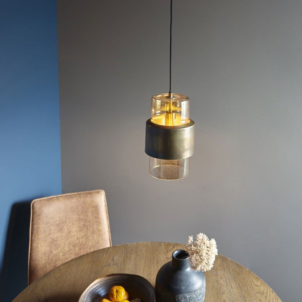 Alimos Pendant Light - Brass/Bronze/Copper - Cusack Lighting