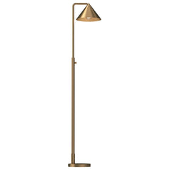Alora Mood Remyck 1 lt Floor Lamp  - Brushed Gold/ Matte Black