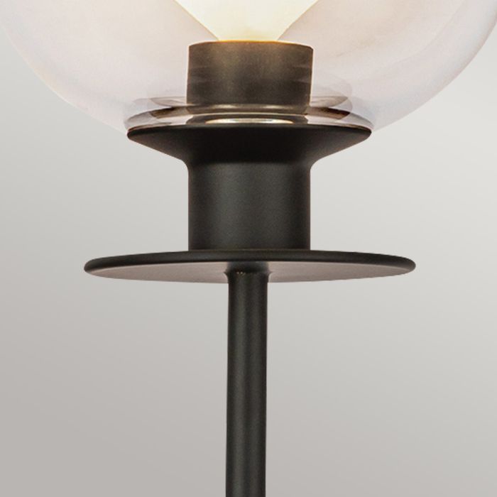 Alora Mood Sylvia 1 lt Wall Light- Brushed Gold/ Matte Black