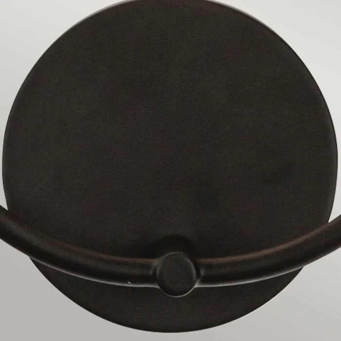 Alora Mood Sylvia 2 lt Wall Light - Brushed Gold/ Matte Black