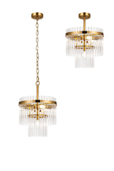 Colmar 4/7Lt Crystal Chandelier - Various Colours