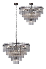 Colmar 15/22Lt Crystal Chandelier - Various Colours