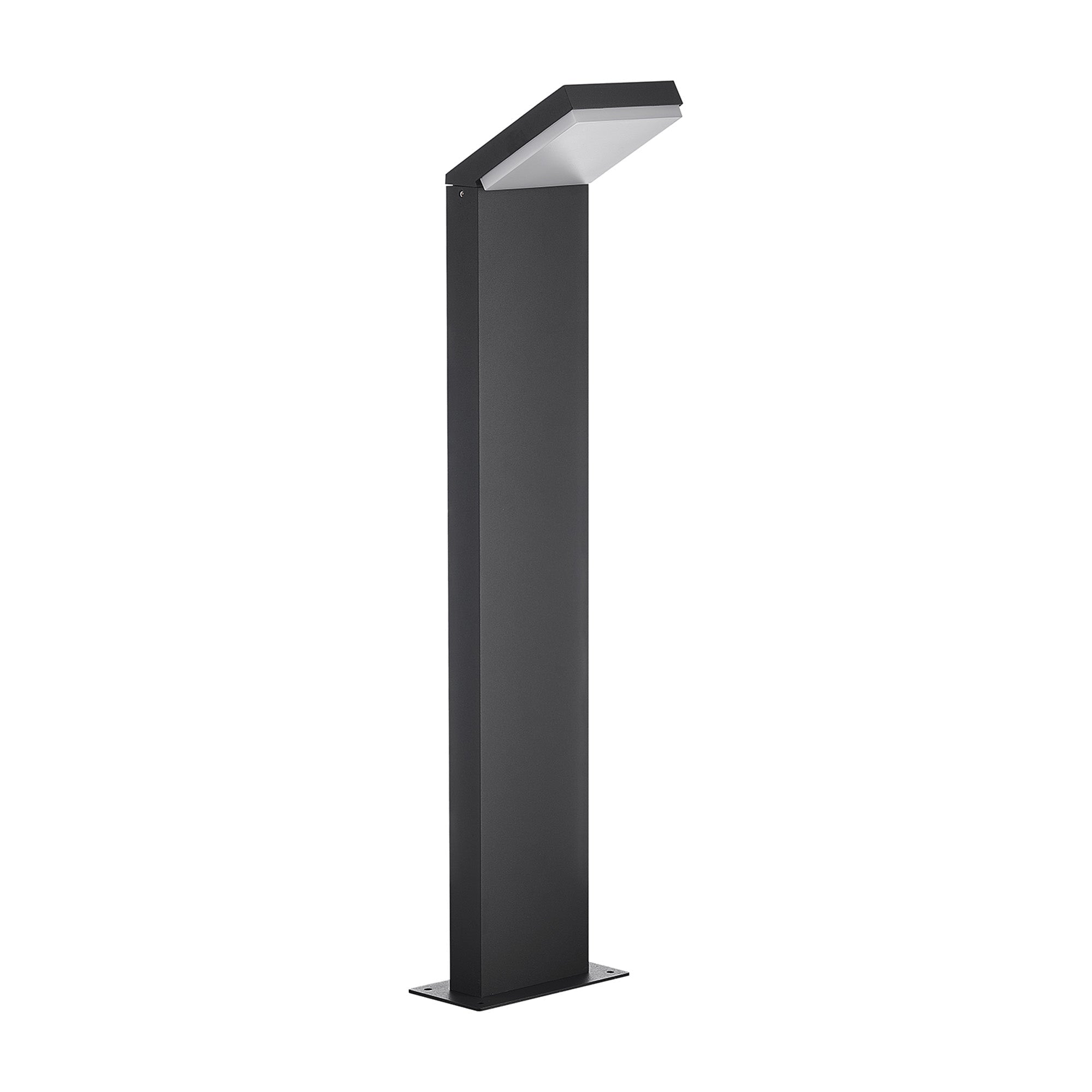 Alpine Bollard, 12W LED, 3000K, 1020lm, IP65, Anthracite