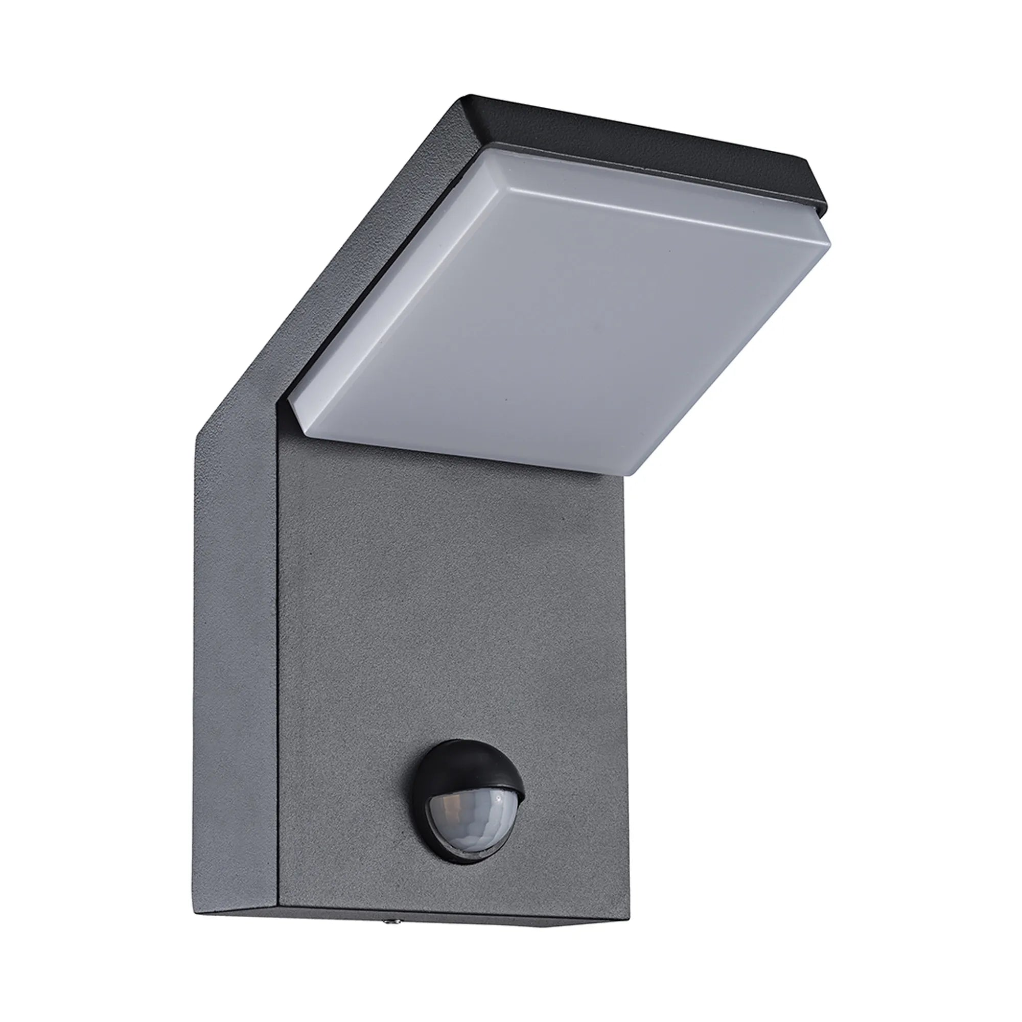 Alpine 7W LED PIR Motion Sensor Wall Lamp- Anthracite/ White Finishes