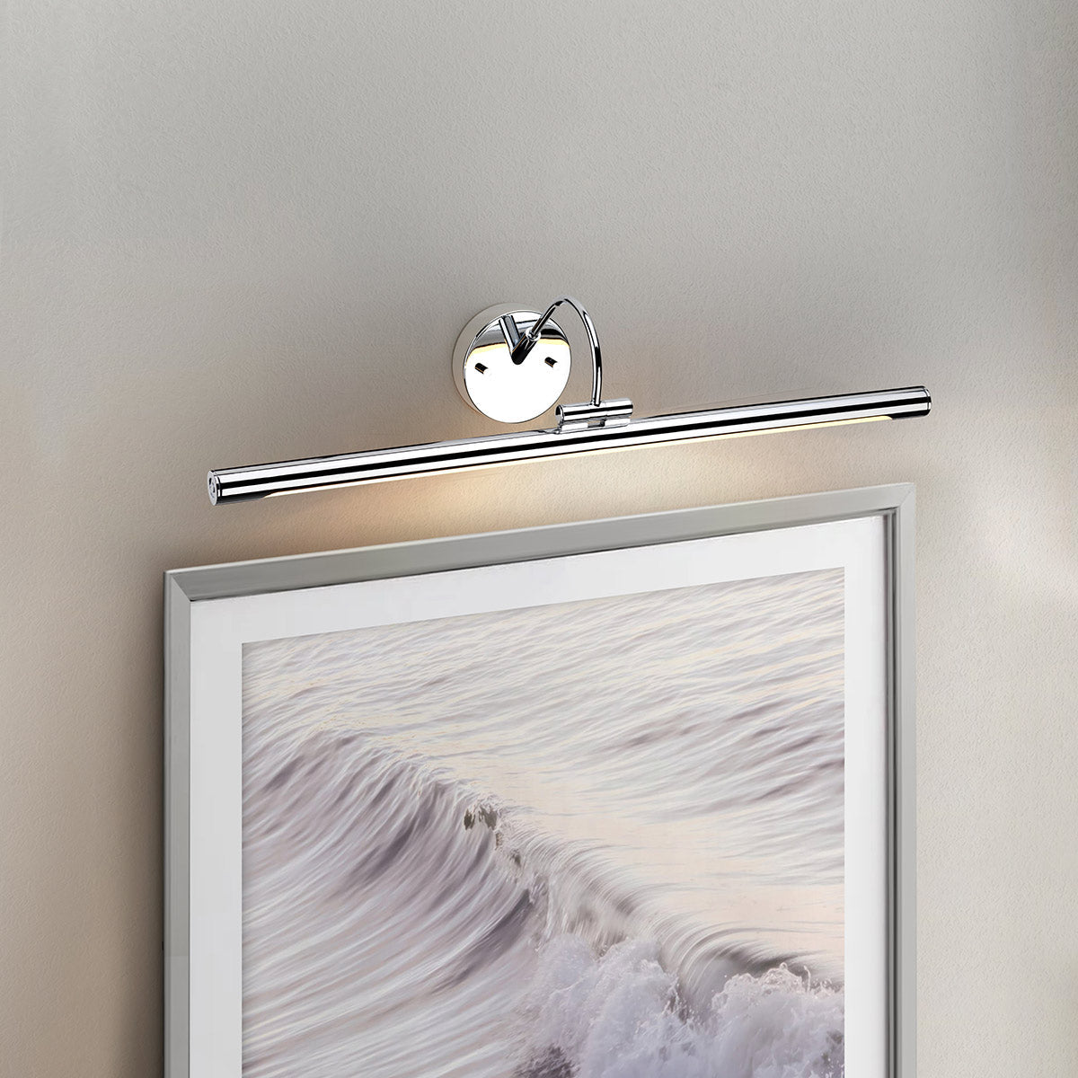 Alton 1 Light Small/Large LED Picture Light - In Various Finishes Integrated LED