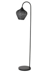 Alvaro Floor Lamp - Matt Black Finish