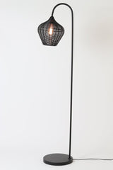 Alvaro Floor Lamp - Matt Black Finish