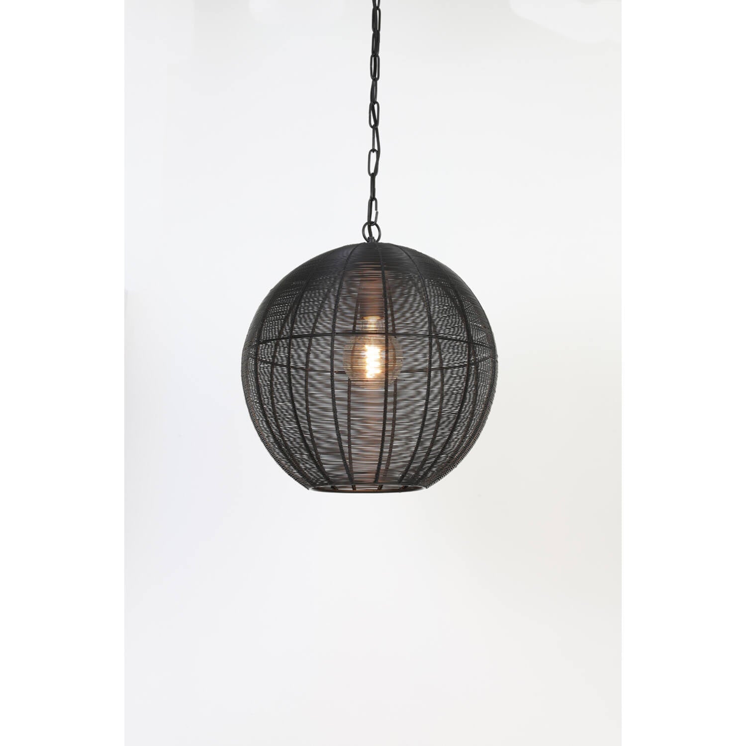 Amarah Black Wire Pendant
