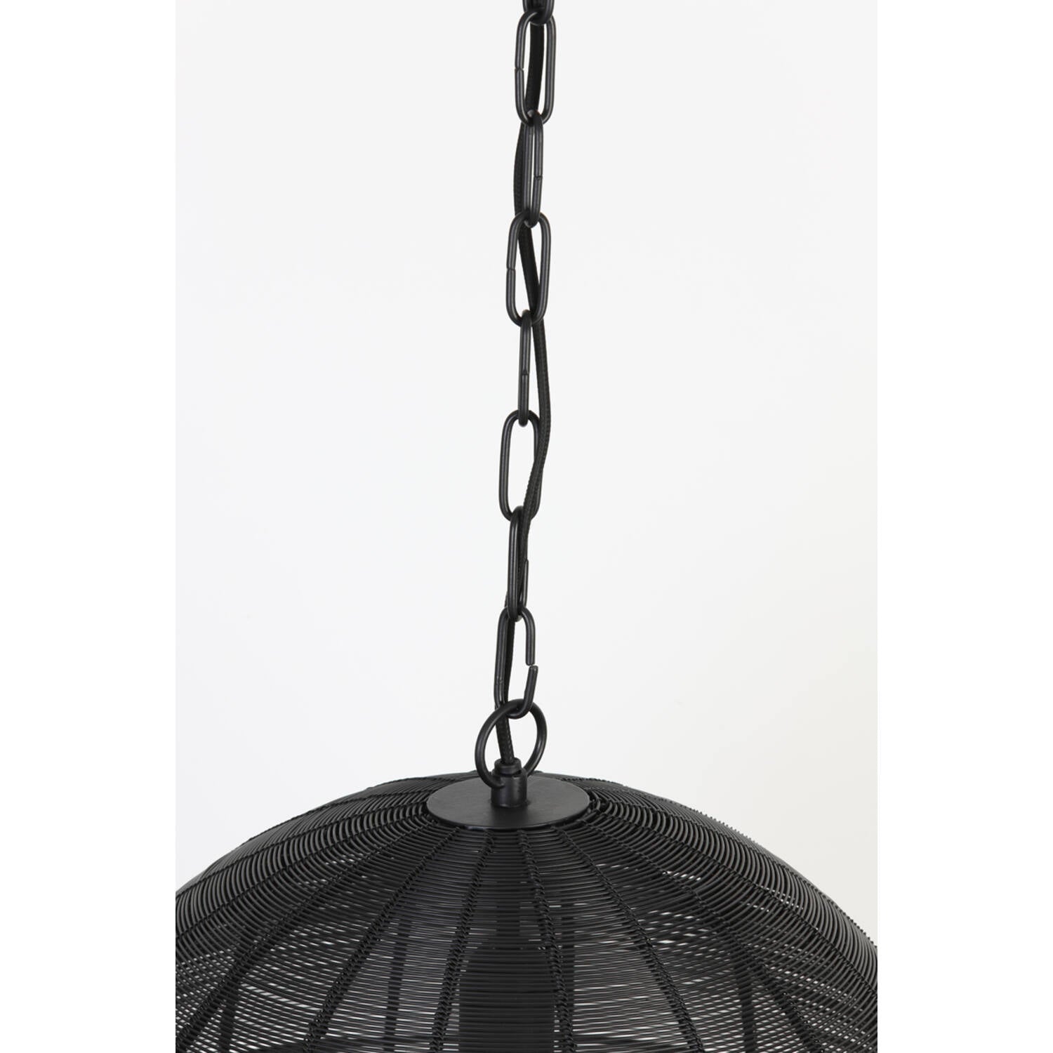 Amarah Black Wire Pendant