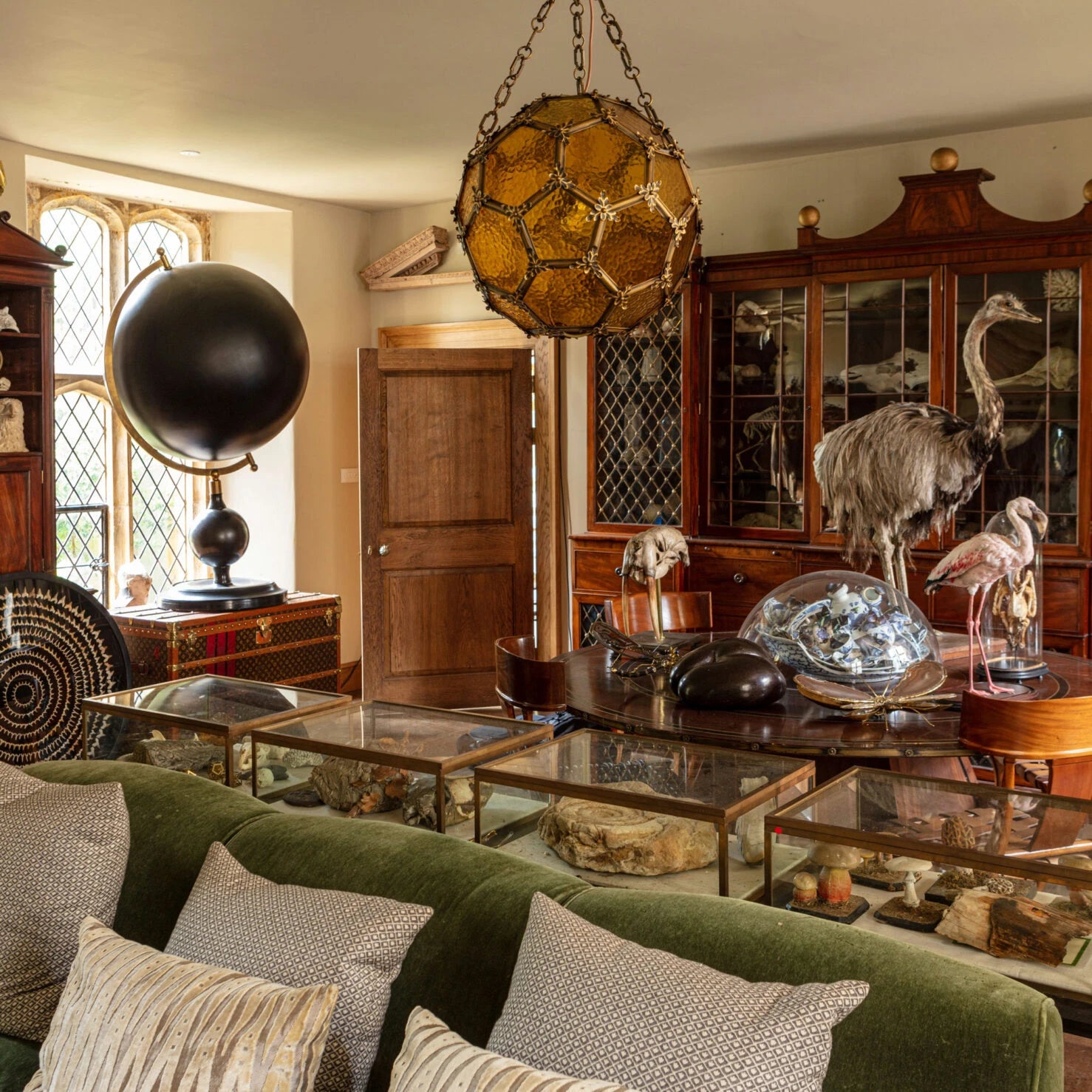 Amber Architectural Lantern