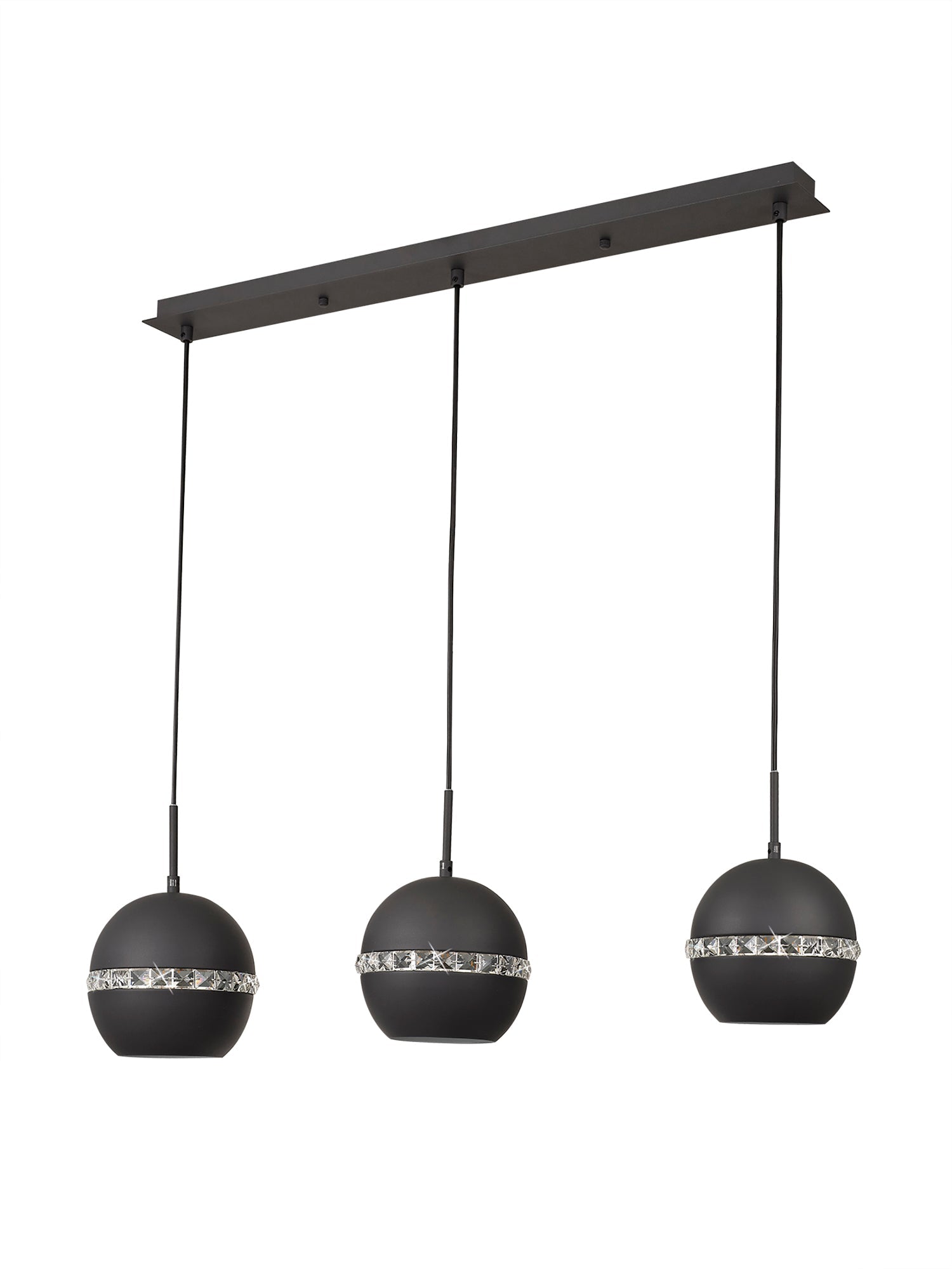 Andrea 3Lt Linear Pendant - Various Colours