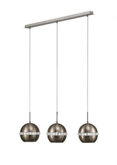 Andrea 3Lt Linear Pendant - Various Colours