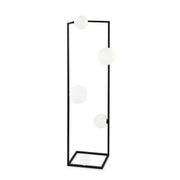 Angolo 5Lt Floor Lamp - Black/Brass Finish - Cusack Lighting