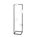 Angolo 5Lt Floor Lamp - Black/Brass Finish - Cusack Lighting