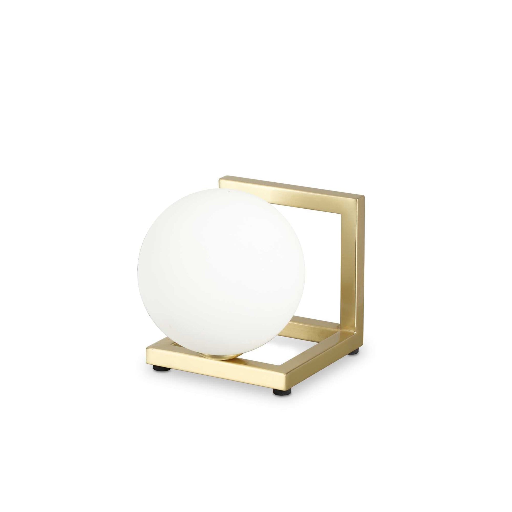 Angolo Table Lamp - Black/Brass Finish - Cusack Lighting
