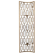 Anna 3 Light Mirror Candleholder - Gold & Mirror Finish