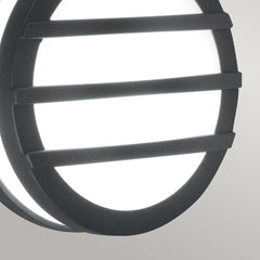 Ano 1 Light Wall/Ceiling Lantern - Graphite