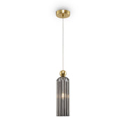 Maytoni Antic Pendant Lamp - Brass & Grey Finish IP20