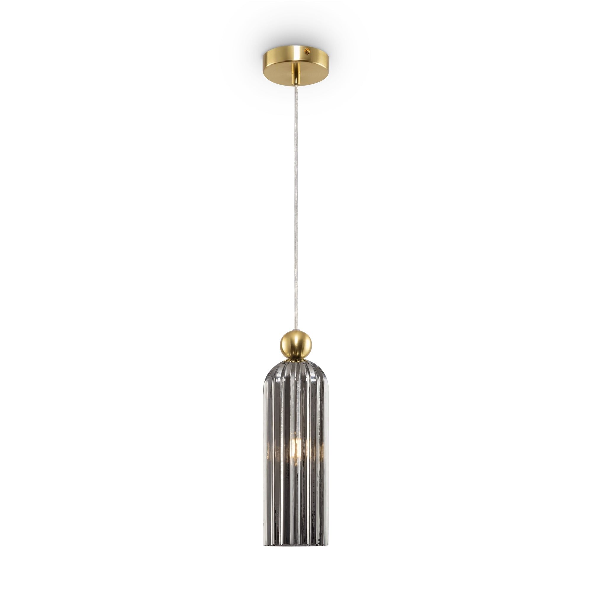 Maytoni Antic Pendant Lamp - Brass & Grey Finish IP20