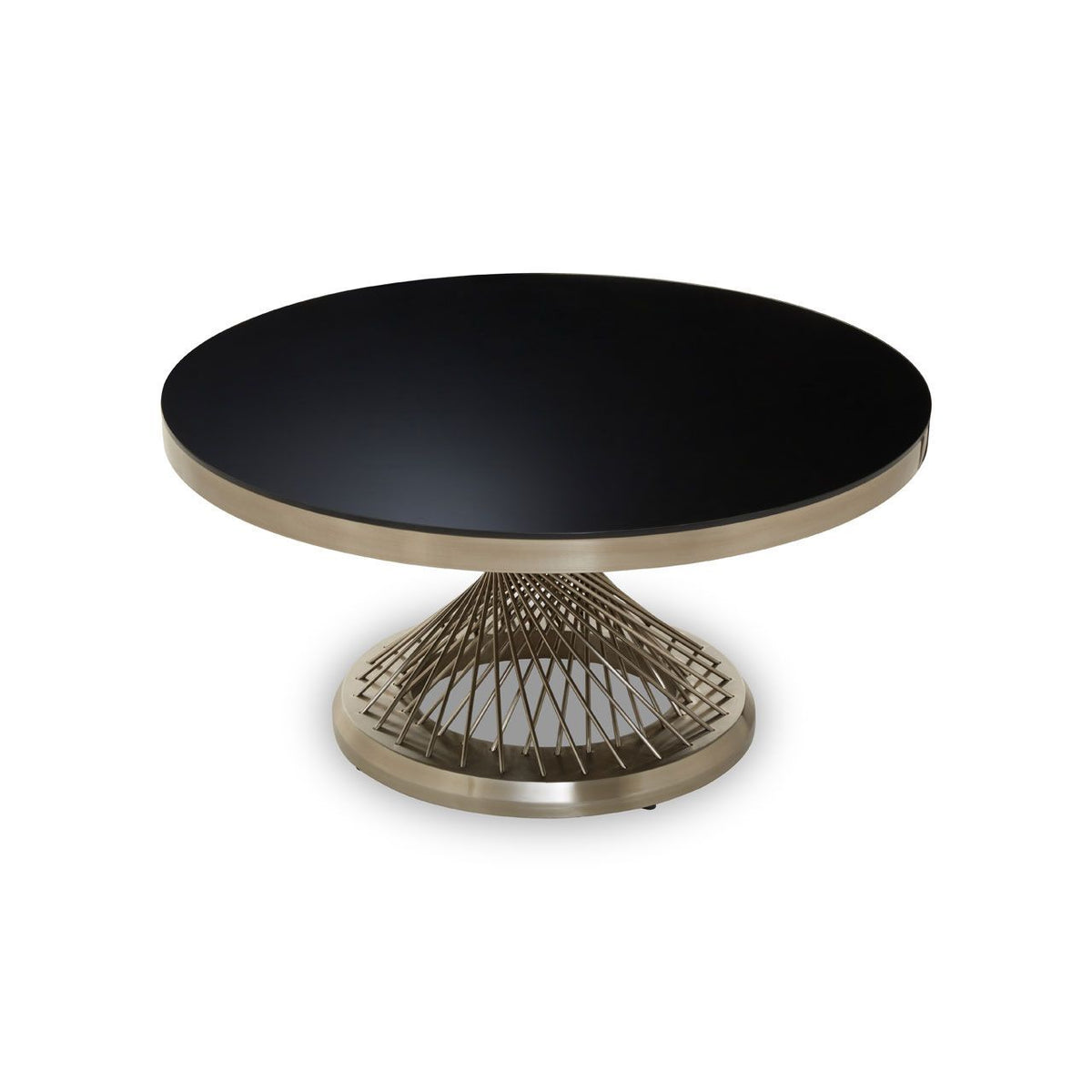 Anzio Silver Frame Coffee Table