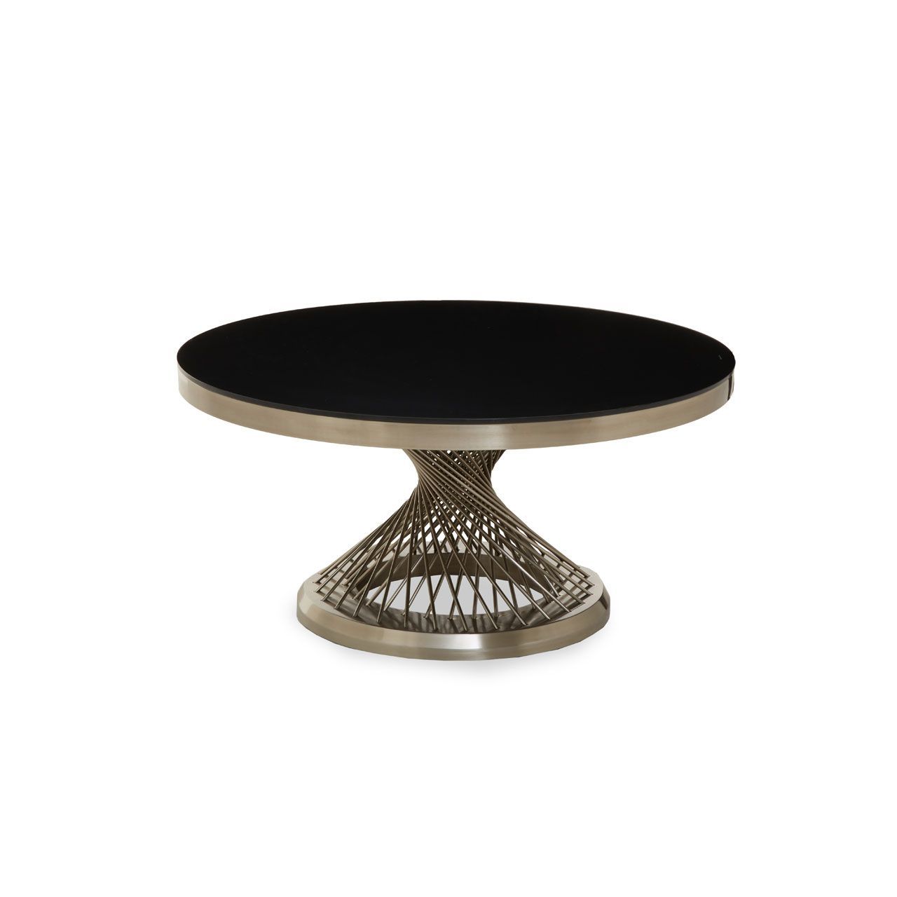 Anzio Silver Frame Coffee Table