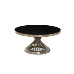 Anzio Silver Frame Coffee Table