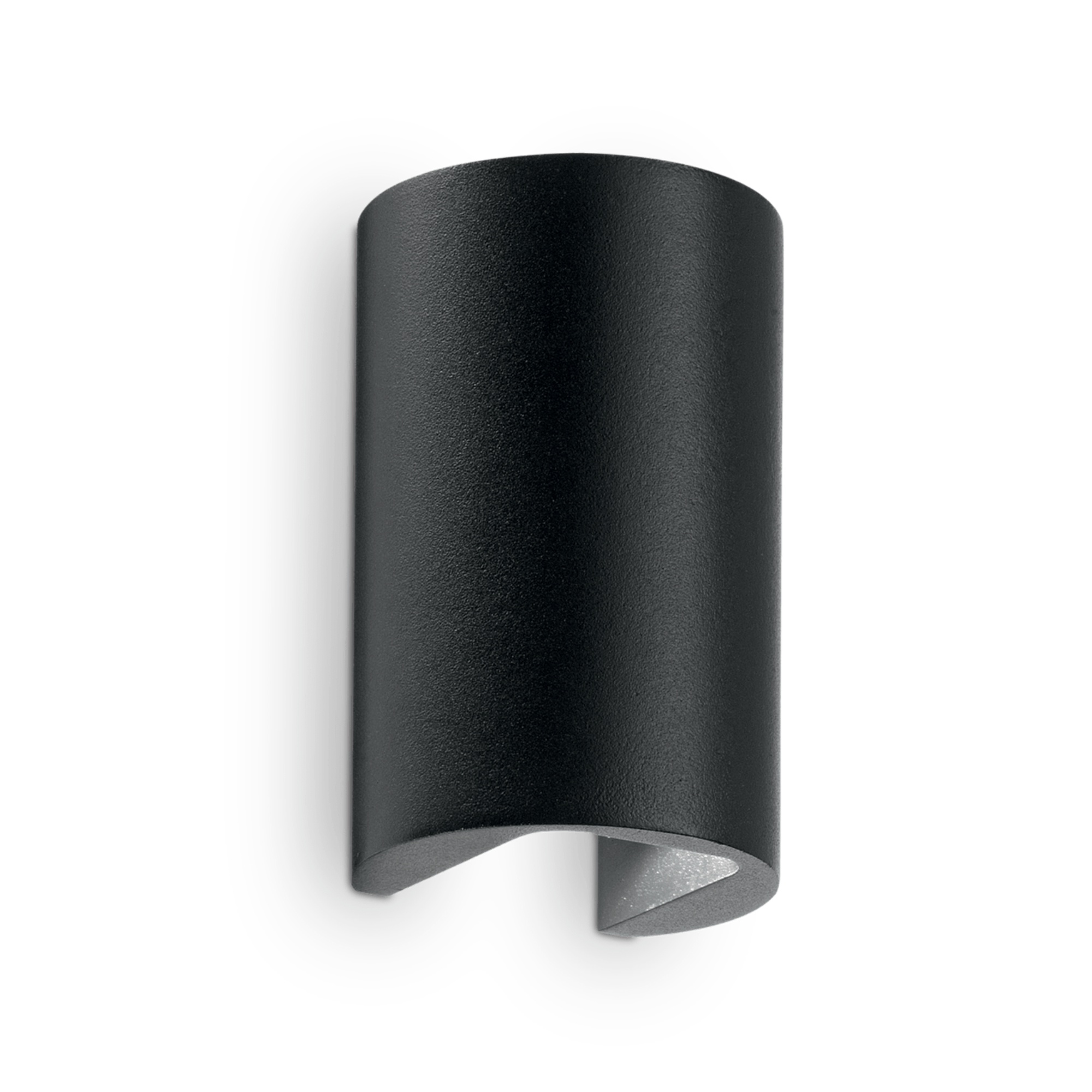Apollo Indoor Single Wall Light- White/Black Finish - Cusack Lighting