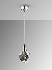 Aquaria· Lamp 1 L, Chrome, Matt Gold