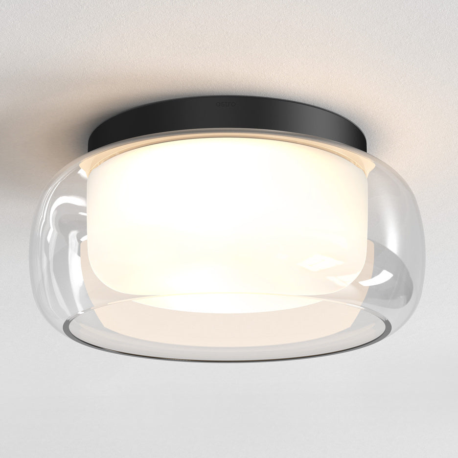 Aquina Ceiling Matt Black/Polished Chrome