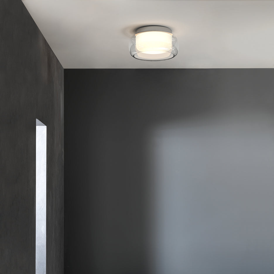 Aquina Ceiling Matt Black/Polished Chrome