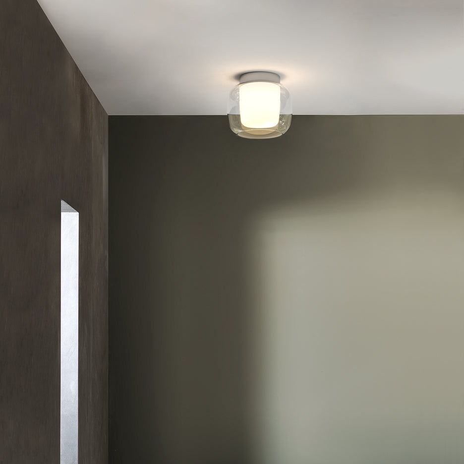 Aquina Ceiling Matt Black/Polished Chrome