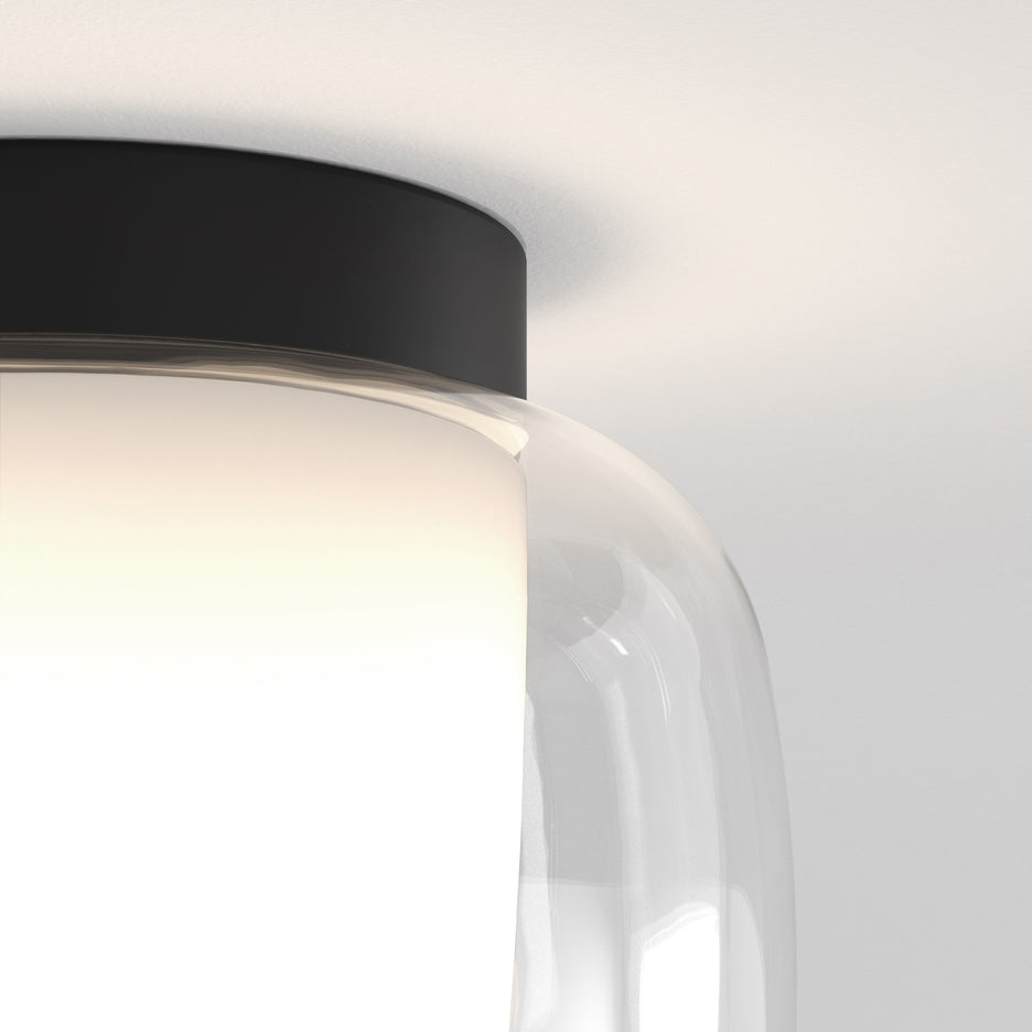 Aquina Ceiling Matt Black/Polished Chrome