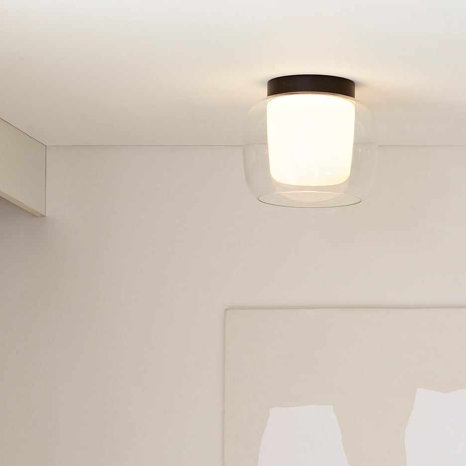 Aquina Ceiling Matt Black/Polished Chrome