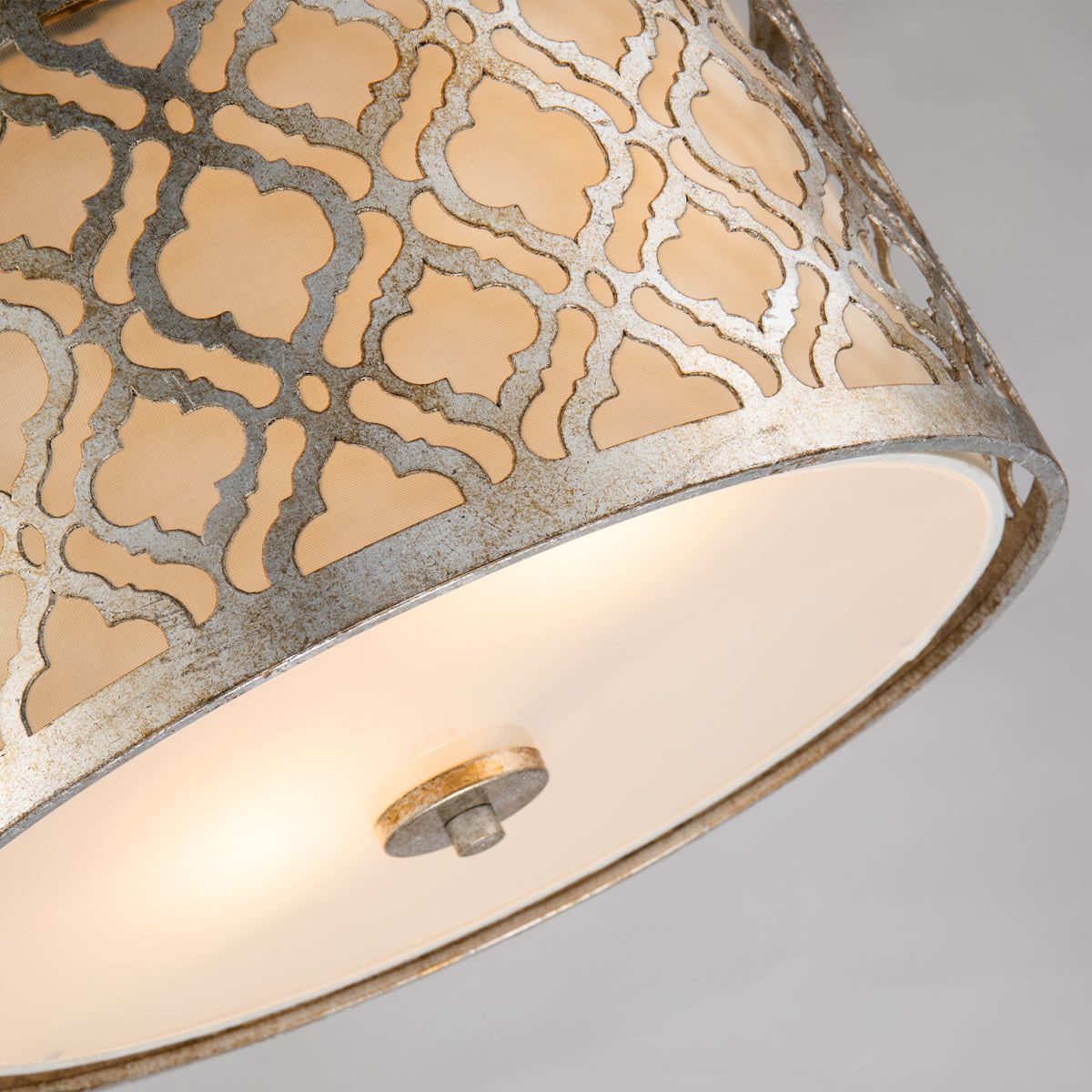 Arabella 2L Pendant Ceiling Light - Distressed Gold Finish