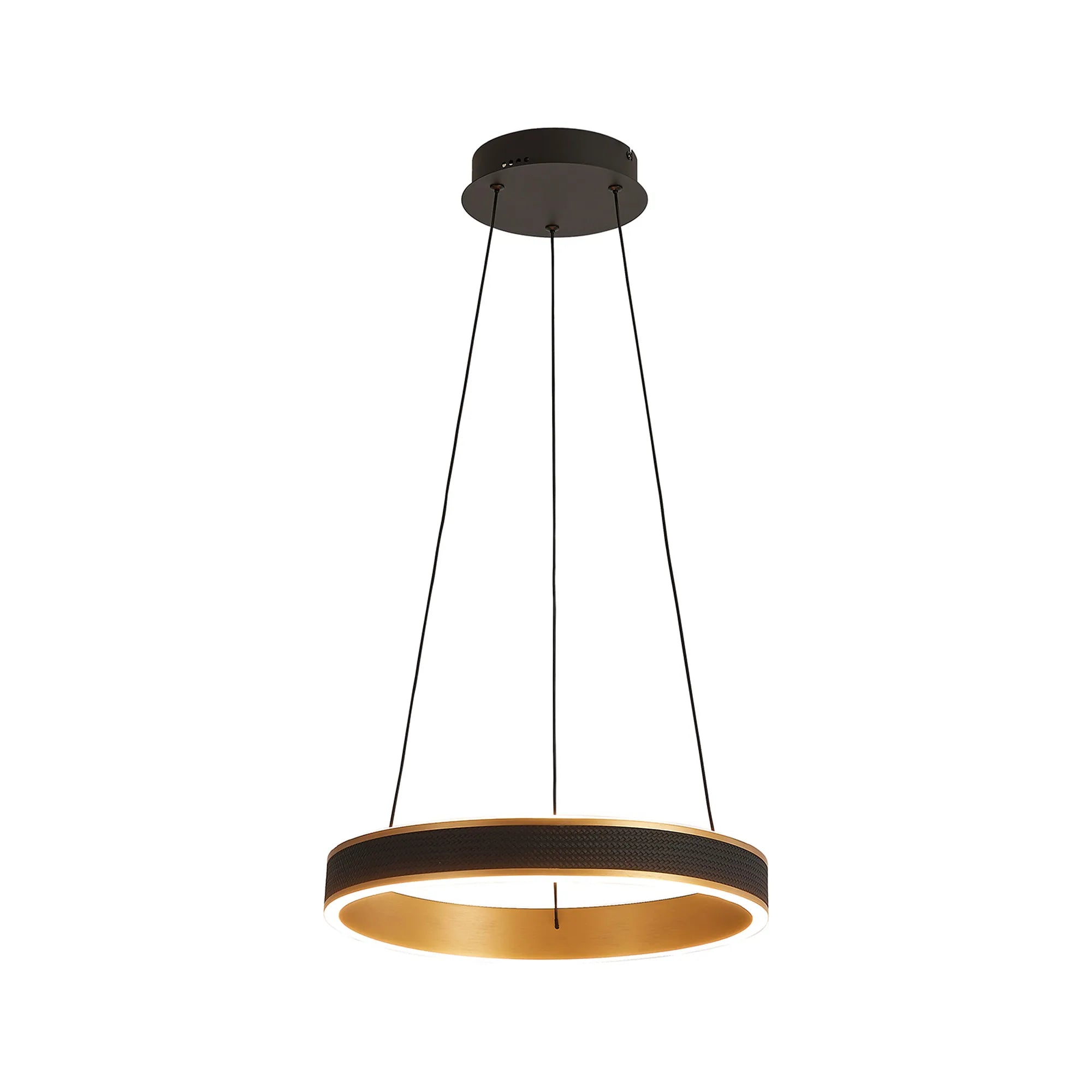 Adela Round Pendant LED Remote Control Tuneable 3000-6000K- Gold/ Silver Finishes