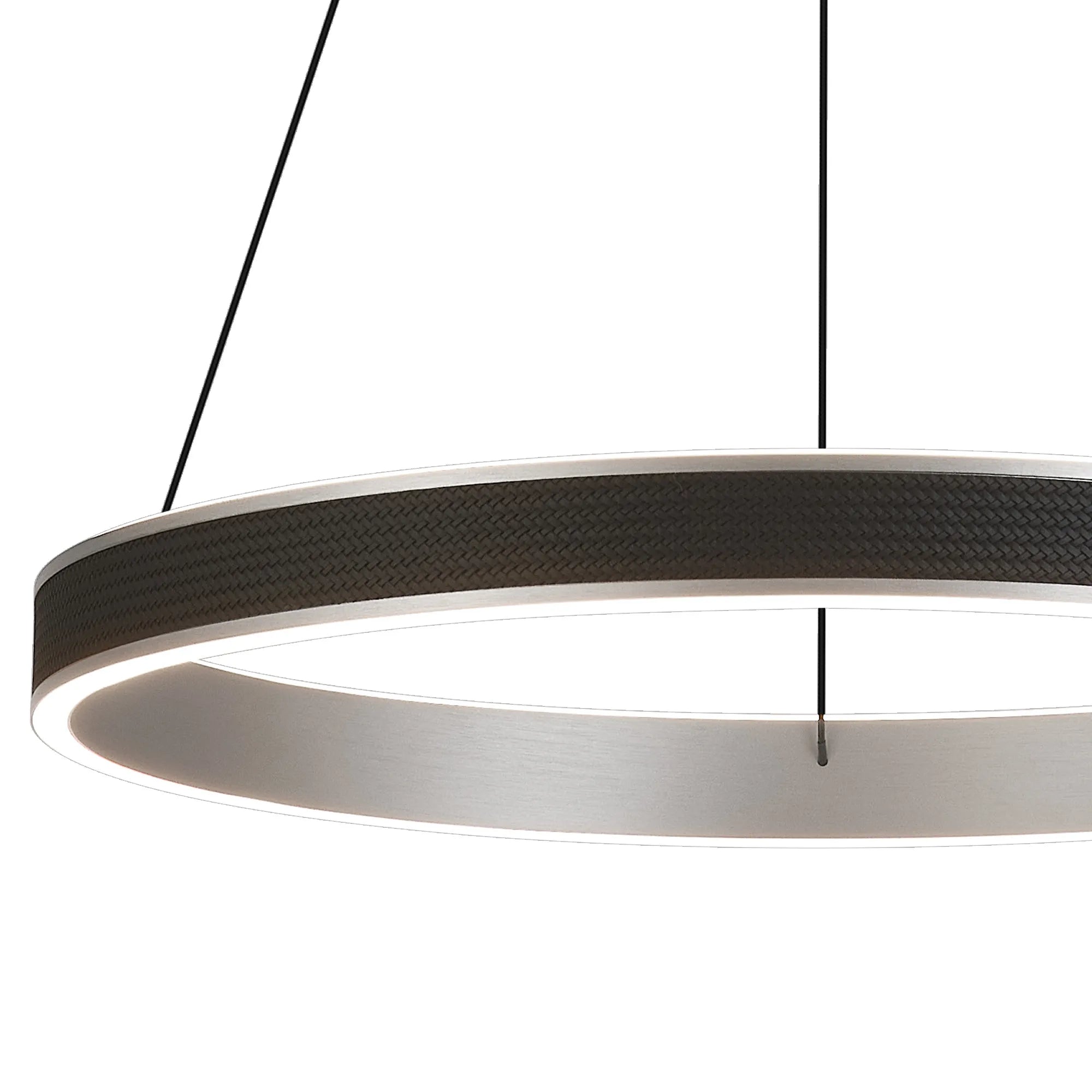 Adela Round Pendant LED Remote Control Tuneable 3000-6000K- Gold/ Silver Finishes