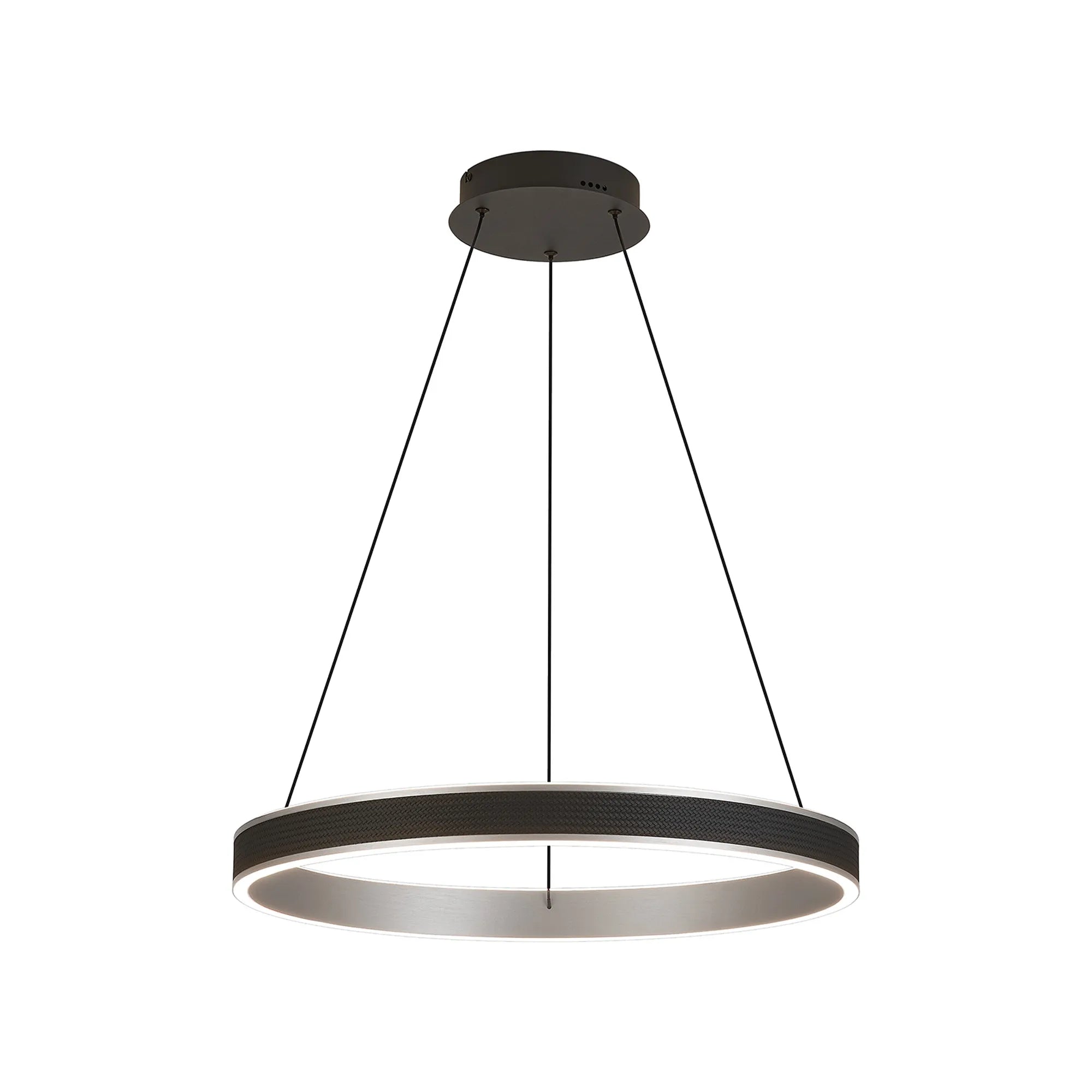 Adela Round Pendant LED Remote Control Tuneable 3000-6000K- Gold/ Silver Finishes