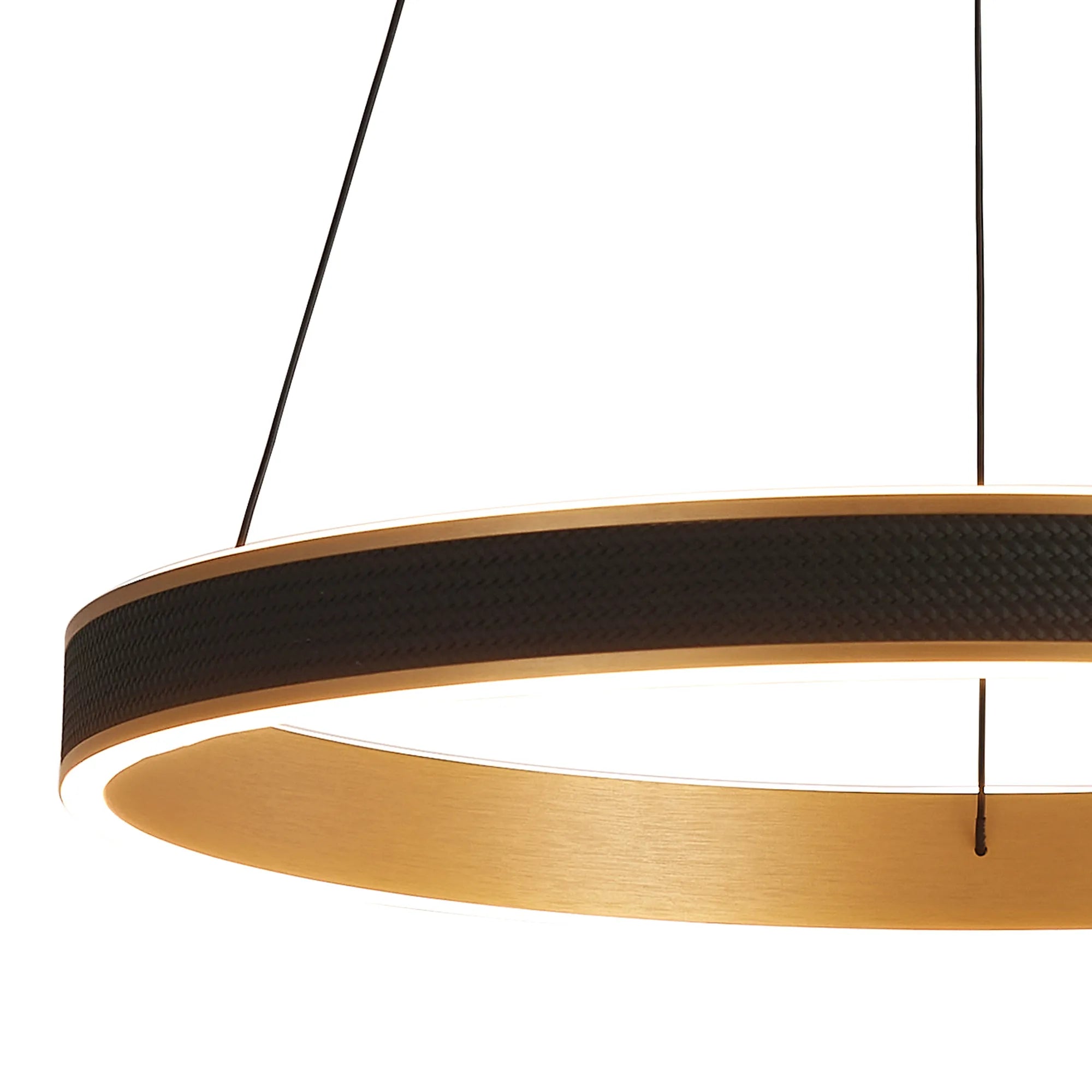 Adela Round Pendant LED Remote Control Tuneable 3000-6000K- Gold/ Silver Finishes