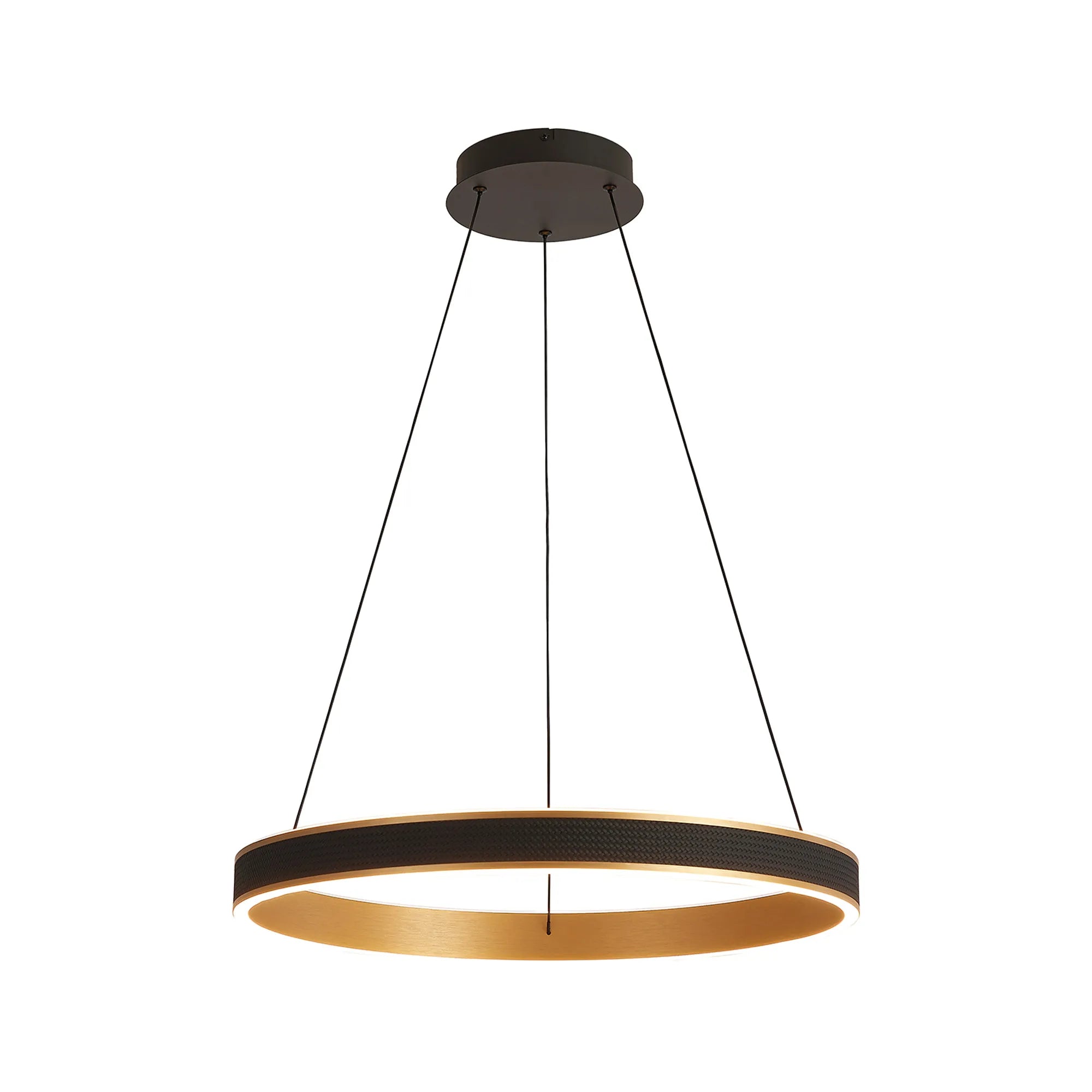 Adela Round Pendant LED Remote Control Tuneable 3000-6000K- Gold/ Silver Finishes