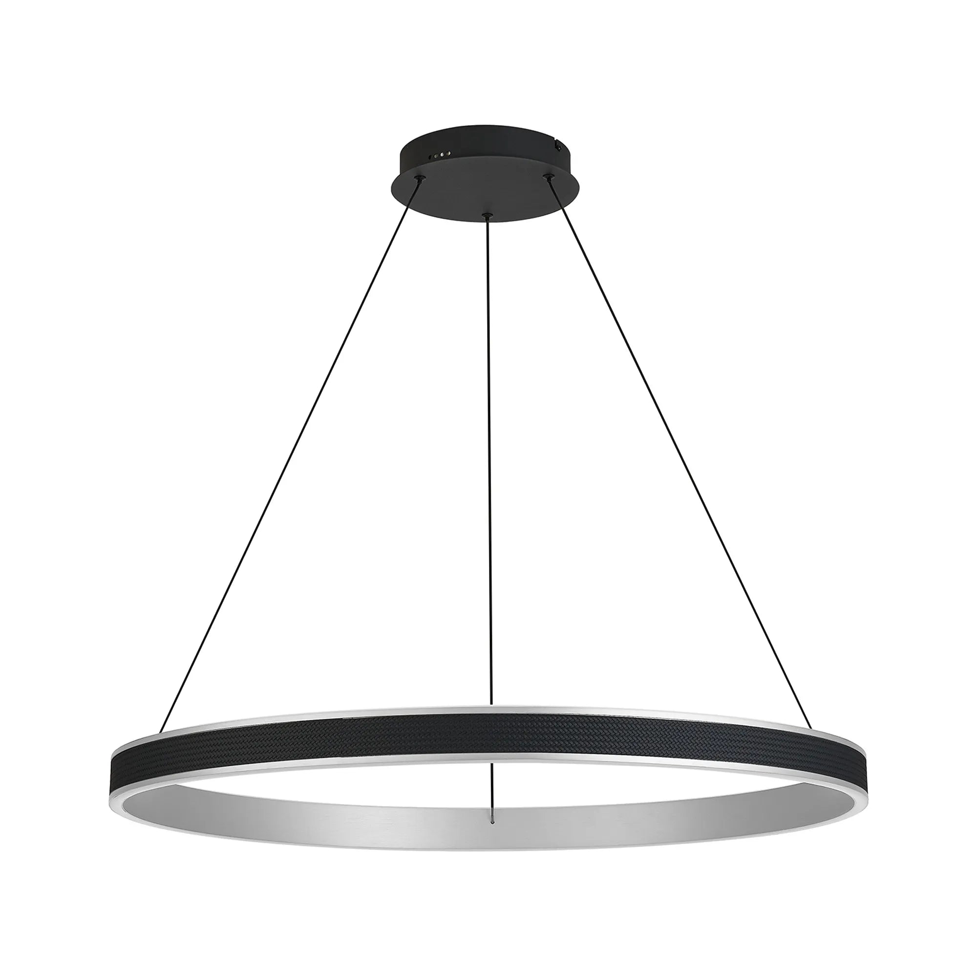 Adela Round Pendant LED Remote Control Tuneable 3000-6000K- Gold/ Silver Finishes