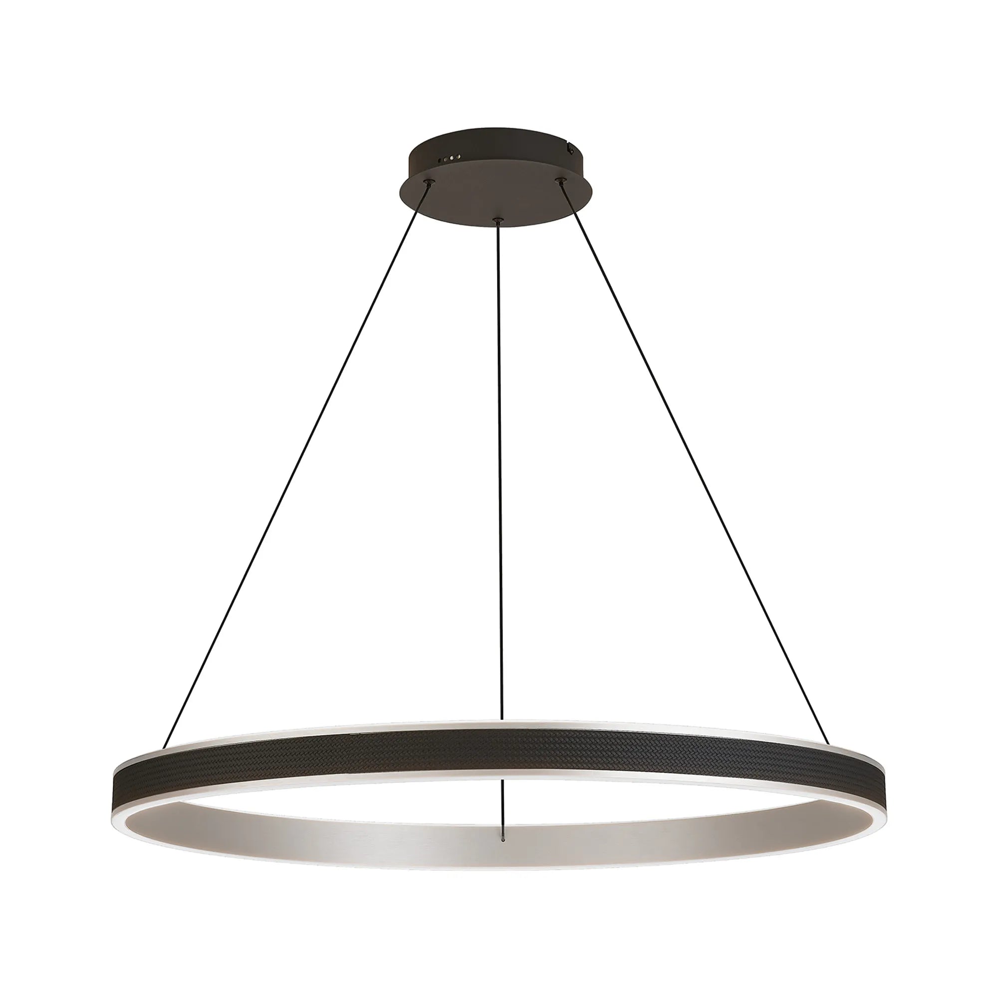 Adela Round Pendant LED Remote Control Tuneable 3000-6000K- Gold/ Silver Finishes