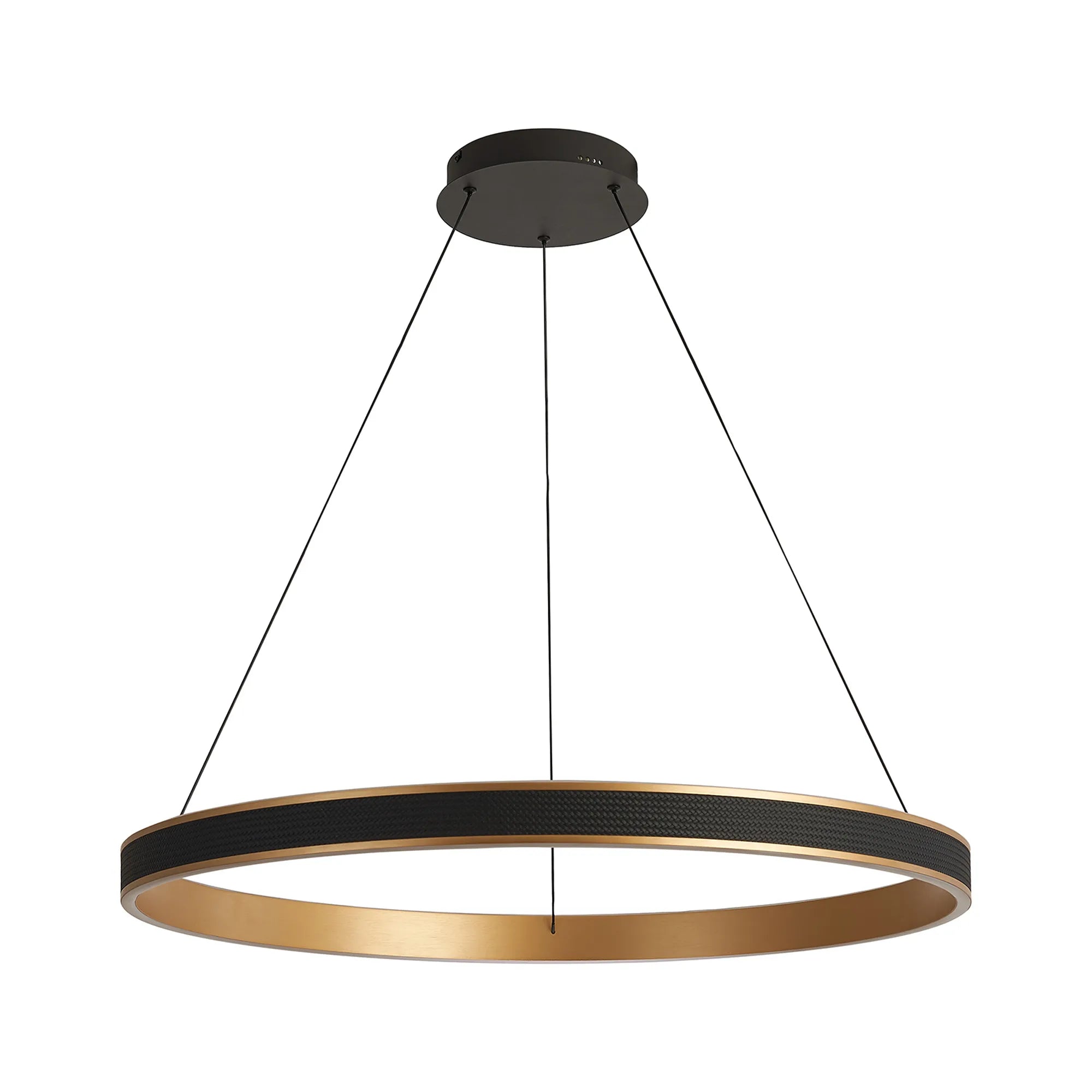 Adela Round Pendant LED Remote Control Tuneable 3000-6000K- Gold/ Silver Finishes
