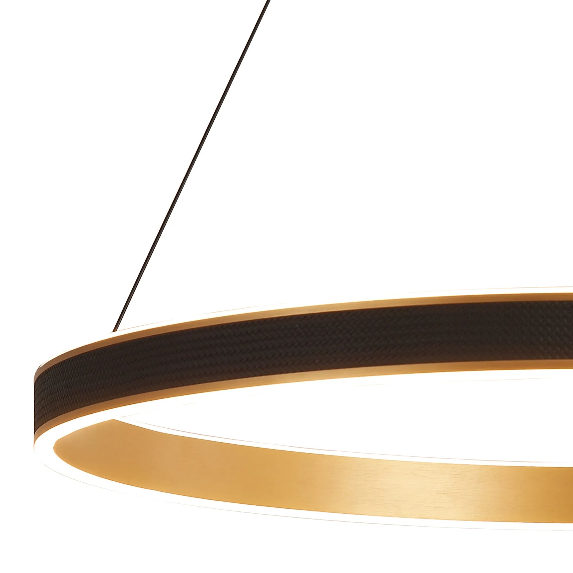Adela Round Pendant LED Remote Control Tuneable 3000-6000K- Gold/ Silver Finishes