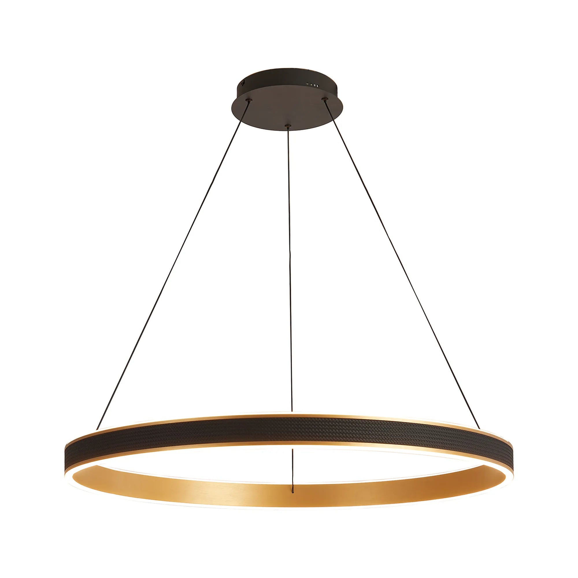 Adela Round Pendant LED Remote Control Tuneable 3000-6000K- Gold/ Silver Finishes